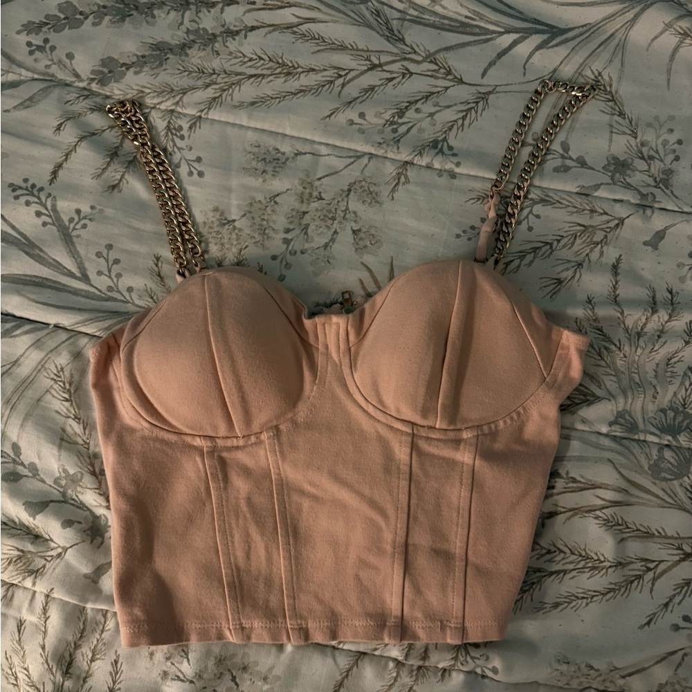 Guess Pink Cute Crop Top